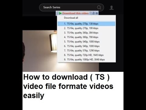 How To Ts File Using Idm